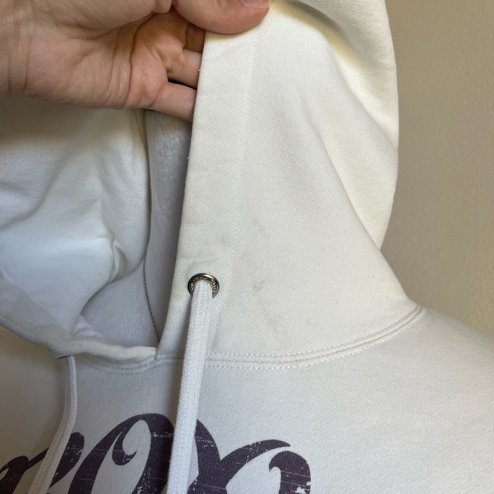 Y2K Roxy White Hoodie - Picture 7 of 8